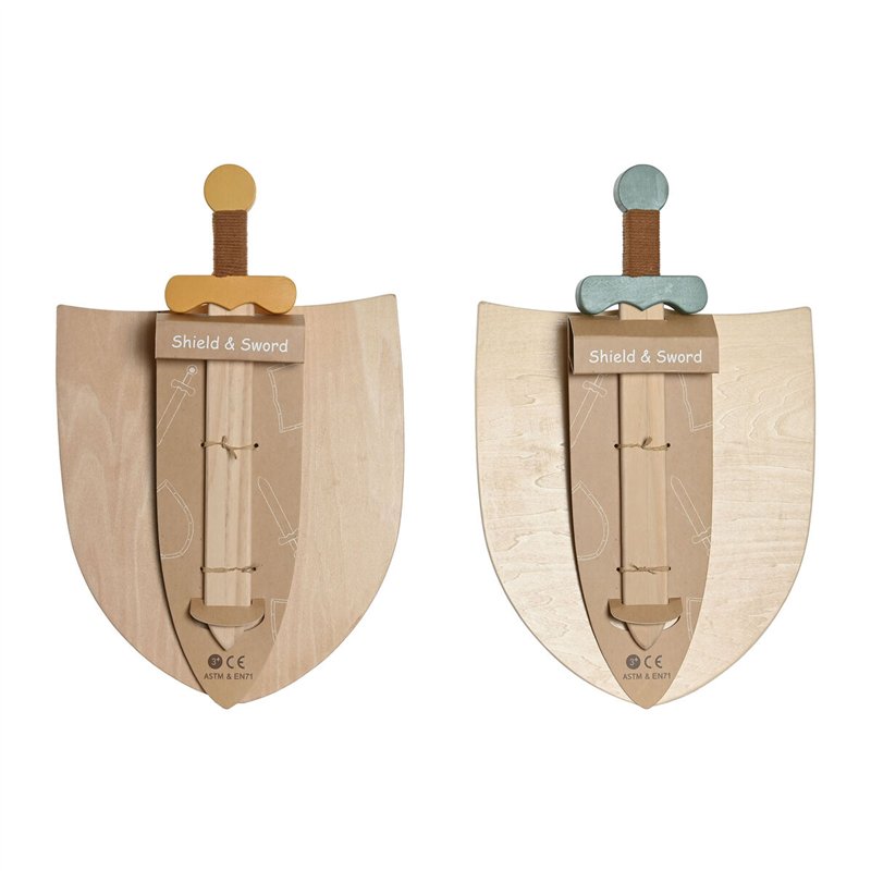 Image secondaire de Epée Jouet Home ESPRIT 28 x 0,5 x 33,5 cm (2 Unités)