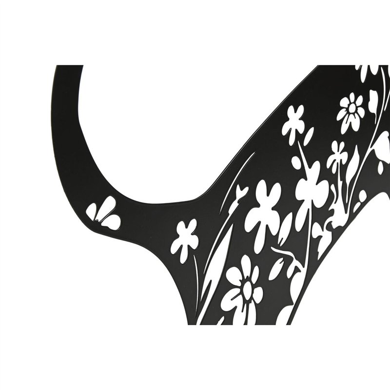 Image secondaire de Décoration murale Home ESPRIT Noir Chat 37 x 1,3 x 48 cm (4 Unités)