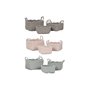 Set de basket Home ESPRIT Vert Beige Rose Corde (3 Pièces) (3 Unités)