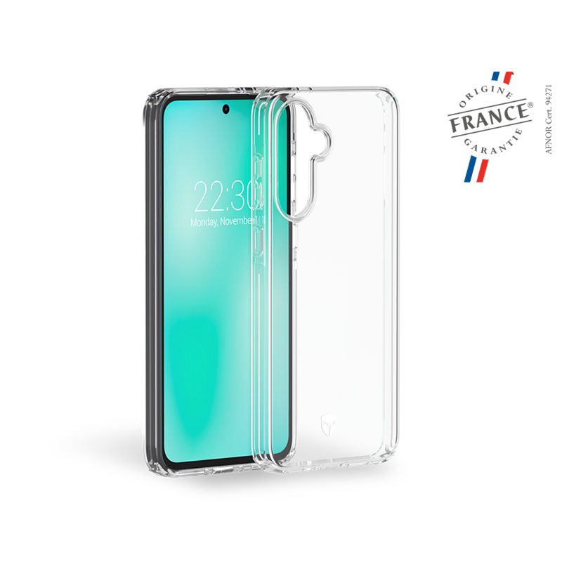 Coque renforcée Samsung Galaxy A36 5G / A56 5G FEEL Origine France Garantie 2m Transparente + Garantie à vie - Origine France Ga