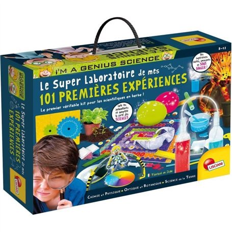 Le super laboratoire de mes 101 premieres expériences - Kit Scientifique - I'M A GENIUS