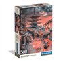 CLEMENTONI - Compact 500 pieces - Evening in Kyoto