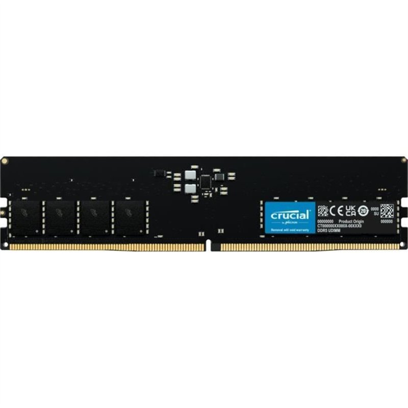 Crucial Mémoire RAM DDR5 - 64GB - 5600 MT/s - CL46