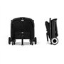 CYBEX - Poussette ultra compacte et confortable - ORFEO - 4 roues - Magic Black