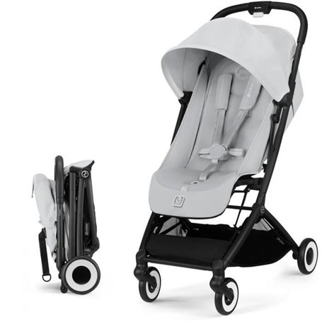 CYBEX - Poussette ultra compacte et confortable - ORFEO - 4 roues - Fog Grey