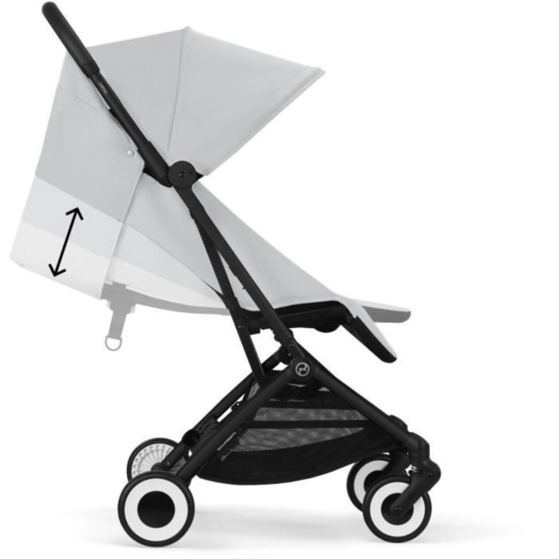 Image secondaire de CYBEX - Poussette ultra compacte et confortable - ORFEO - 4 roues - Fog Grey
