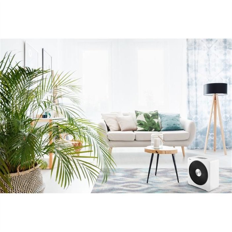 Image secondaire de Chauffage céramique - 2500 W - DOMO - DO7344H - 34,8 x 18,3 x 35,2 cm - Blanc