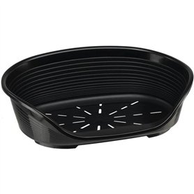 Panier-Corbeille SIESTA DELUXE Taille 4 - 61,5*45*21,5 cm - Noir -FERPLAST