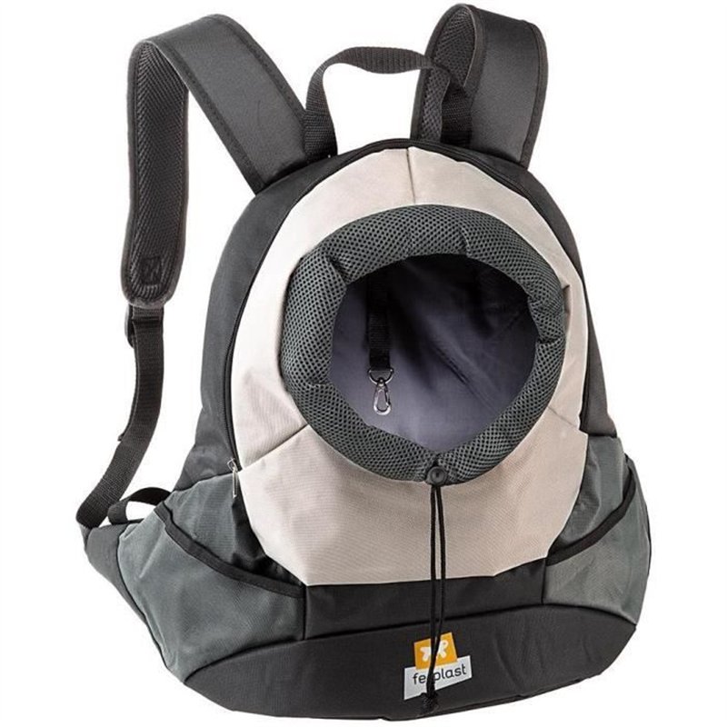Sac a dos pour chien - FERPLAST - KANGOO - Large 8 kg - Gris