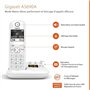 Téléphone Fixe AS690 A Blanc - GIGASET - Sans fil avec répondeur - Mains libres - ID d'appelant