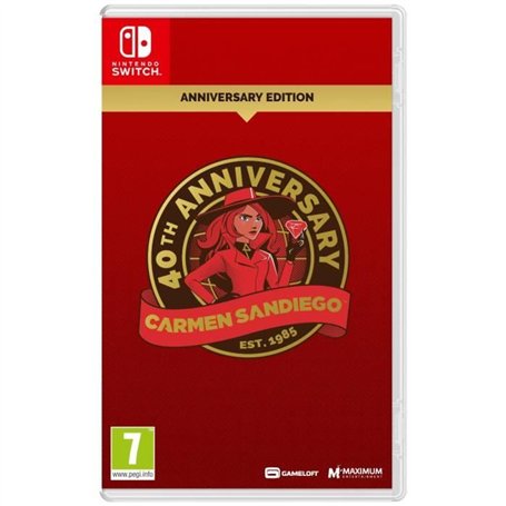 Carmen Sandiego 40th Anniversary Edition - Jeu Nintendo Switch