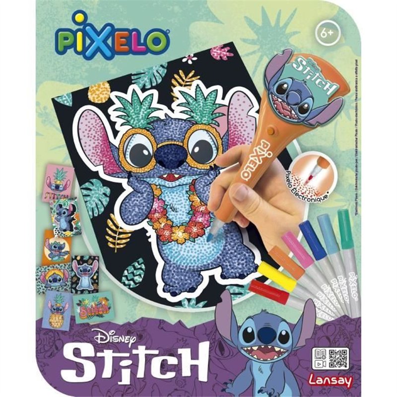 Image secondaire de JOUET - LANSAY - Pixelo Stitch - 8 illustrations - Multicolor - Des 6 ans