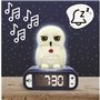 Réveil veilleuse digital LEXIBOOK - Hedwige - 3D lumineux et sonore - Enfant