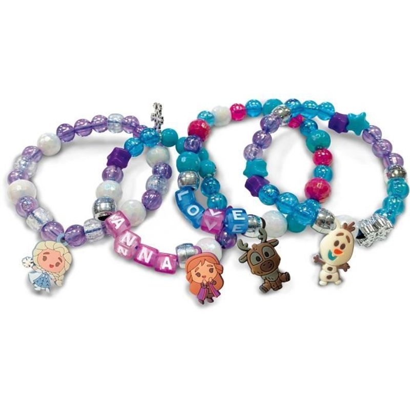 Image secondaire de Coffret Bijoux - LISCIANIGIOCHI - LA REINE DES NEIGES - Coffret avec serrure, perles et breloques