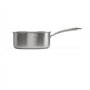 Brigade - Casserole en acier inoxydable 20 cm - LIVOO - MEP161 - Acier inoxydable Triply - Tous feux dont induction - Made in Fr