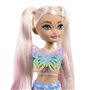 BARBIE Malibu dreambesties roller - JFX96