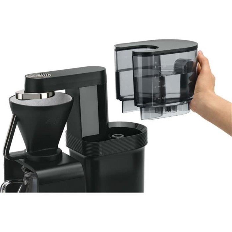 Image secondaire de Cafetiere filtre - MELITTA - Epour 1024-11 - 1515 W - 2/8 tasses - Noir / Chrome