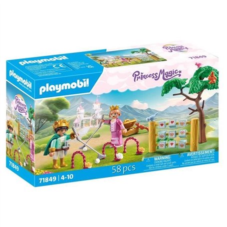 PLAYMOBIL 71849 Jeux de jardin royal avec enfants