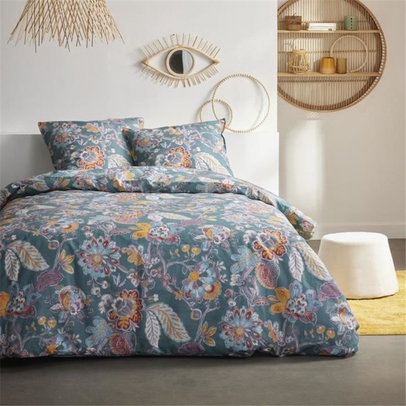 Parure de couette - TODAY - Sunshine 0.16 - 220x240cm - 2 personnes - Imprimée - Coton 57 fils