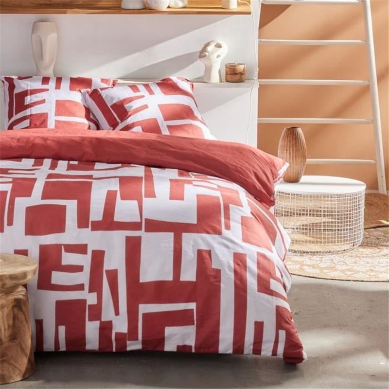 Parure de couette - TODAY - Sunshine 17.32 - 240x260cm - 2 personnes - Imprimée - Coton 57 fils