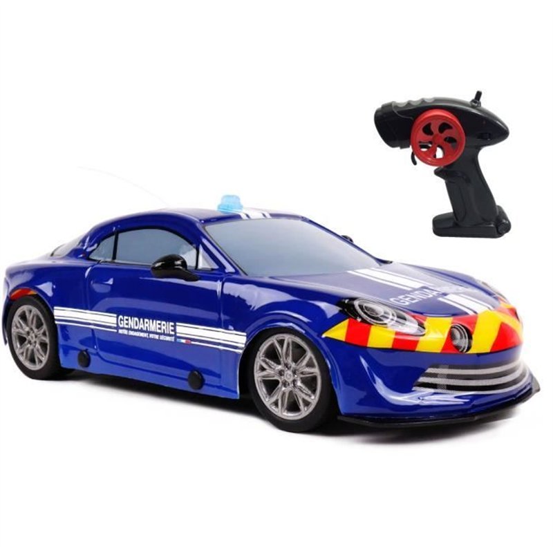 Voiture télécommandée - TURBO CHALLENGE - Alpine A110 Gendarmerie - Des 8 ans
