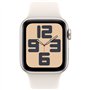 Apple Watch SE GPS + Cellular - 40mm - Boîtier Starlight Aluminium - Bracelet Starlight Sport Band - M/L
