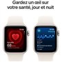 Apple Watch SE GPS + Cellular - 40mm - Boîtier Starlight Aluminium - Bracelet Starlight Sport Band - M/L