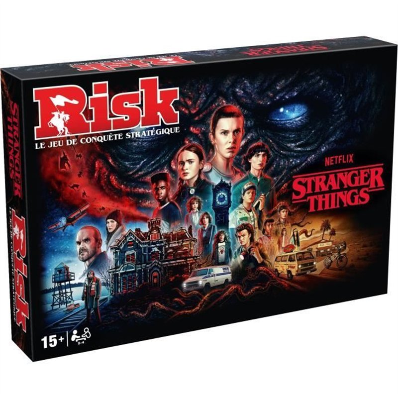 RISK Stranger Things - Jeu de société - WINNING MOVES - Des 15 ans
