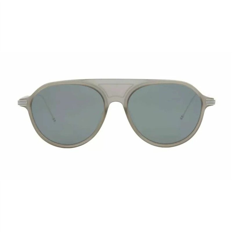 Image secondaire de Lunettes de soleil Unisexe Thom Browne TB-809-B-GRY-SLV-55-AF Ø 55 mm