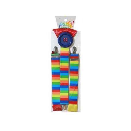 Accessoire de costumes Multicouleur Bretelles