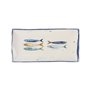 Plat à Gratin La Mediterránea Peixe Rectangulaire Poissons 30 x 15 x 2 cm (18 Unités)