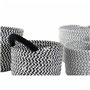 Set de basket DKD Home Decor Fibre naturelle 18 x 18 x 14 cm