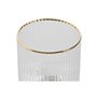 Set de Verres Home ESPRIT Transparent Doré Verre 320 ml (6 Unités)
