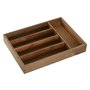 Range-couverts Home ESPRIT Naturel Acacia 34,5 x 25,5 x 5 cm