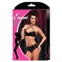 Ensemble de Lingerie Exposed Noir (S/M)