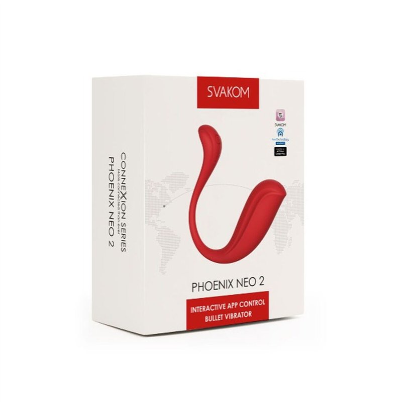 Vibromasseur Svakom Rouge