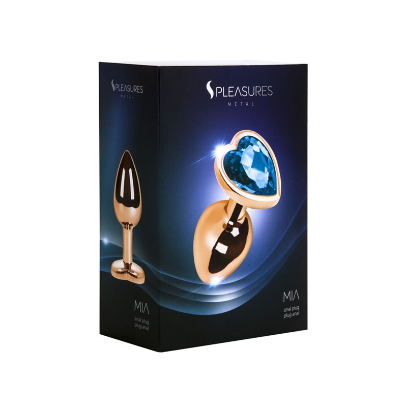 Image secondaire de Plug Anal S Pleasures Bleu