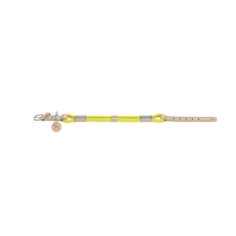 Collier pour Chien Hunter Malia Citron S/M 35-44 cm
