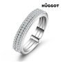 Bague en Argent Massif 925 et Zirconites Three Hûggot