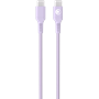 Câble Tissé USB C / USB C 3A 1.2m PD 60W Violet Bigben