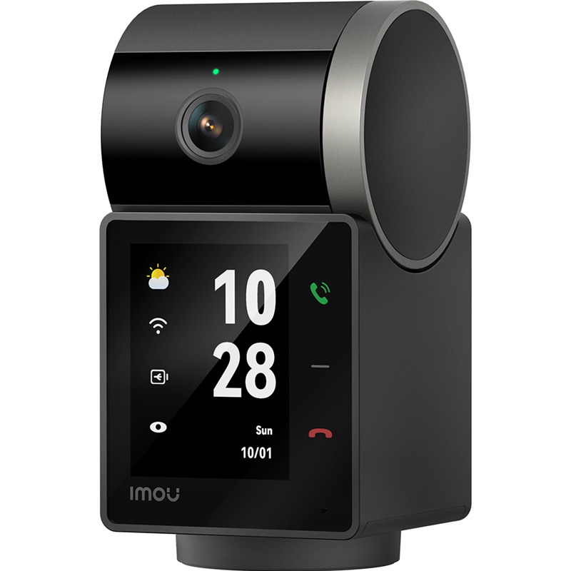 Caméra connectée Rex VT Pro 5MP 3K Panoramique et inclinable 355° Intérieure Noire IMOU