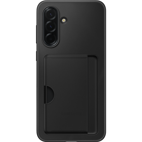 Coque Samsung Galaxy A36 5G Card Slot Porte-carte intégré Noire Samsung