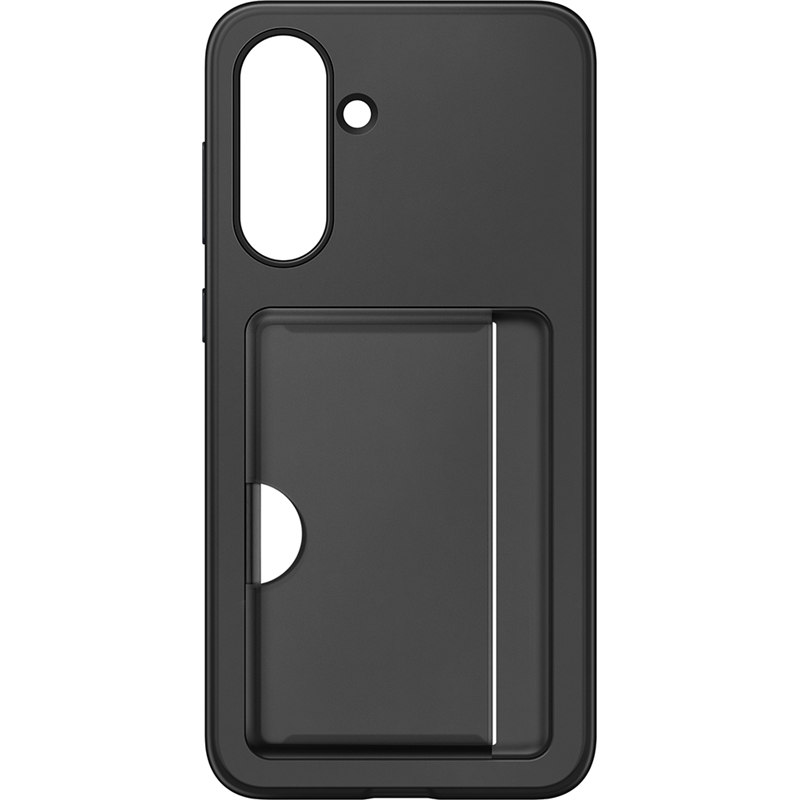 Image secondaire de Coque Samsung Galaxy A56 5G Card Slot Porte-carte intégré Noire Samsung