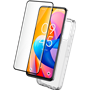 Pack 2 en 1 Coque TCL 60R 5G Souple Transparente + Protège écran 2.5D + SmartFrame - Certifié GRS Bigben