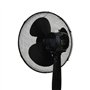 Ventilateur de pied - OCEANIC - 45 W - Ø 41 cm - 3 vitesses - Oscillant - Inclinable - Noir