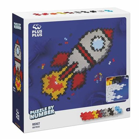 Puzzle Lúdilo Plus Plus Rocket 500 Pièces