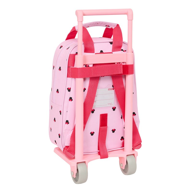 Image secondaire de Cartable à roulettes Minnie Mouse Naive Rose 20 x 28 x 8 cm