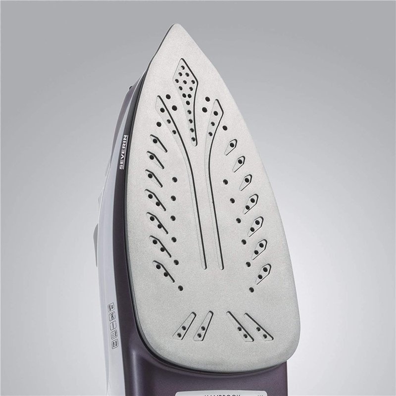 Image secondaire de SEVERIN Fer Vapeur avec Semelle Céramique, 2 500 W environ, BA 3210, Blanc/Mauve