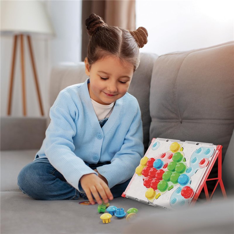 Image secondaire de Quercetti - 4195 Fantacolor Junior Basic Mosaïques pour le premier âge