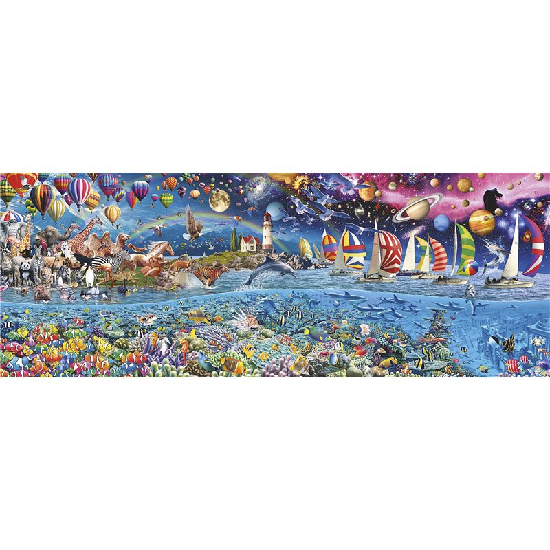 Image secondaire de Educa - Puzzle 24000 pièces pour Adultes, La Vie, Le Plus Grande Puzzle (13434)